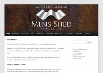 WAMSA – Western Australian Men’s Shed Association