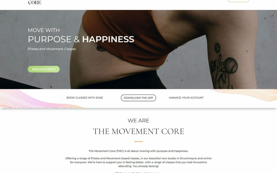 The Movement Core WordPress Website Development