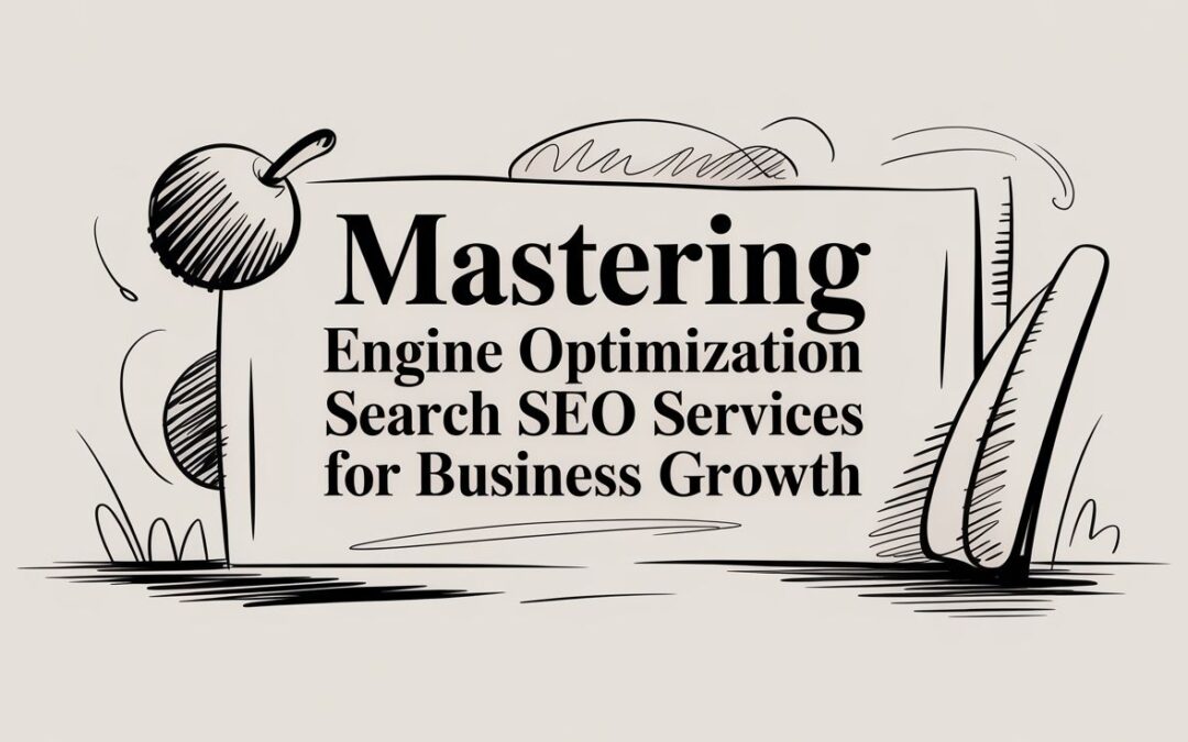 Mastering Engine Optimization Search SEO Services for Business Growth