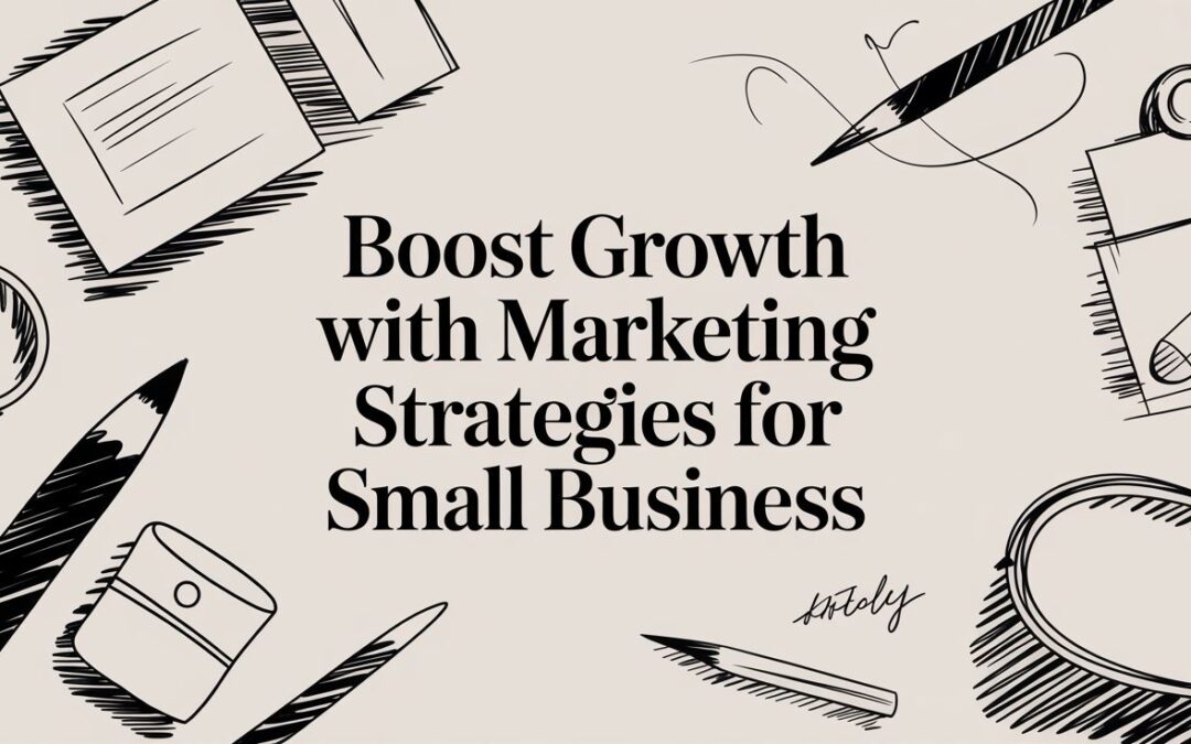 Boost Growth with marketing strategies for small business