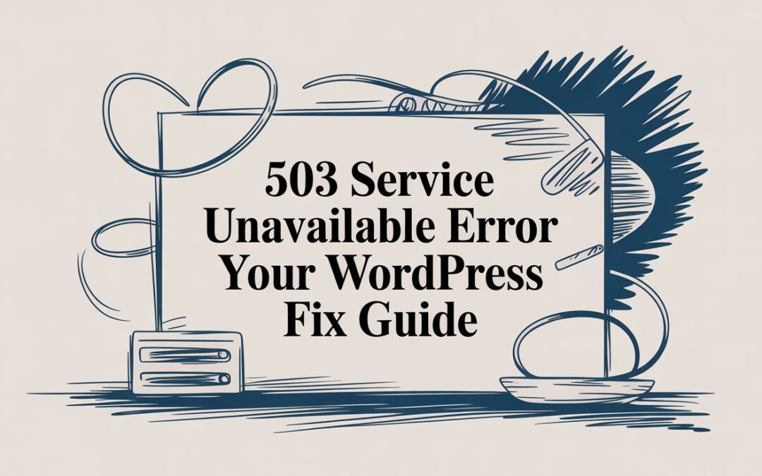 503 Service Unavailable Error Your WordPress Fix Guide