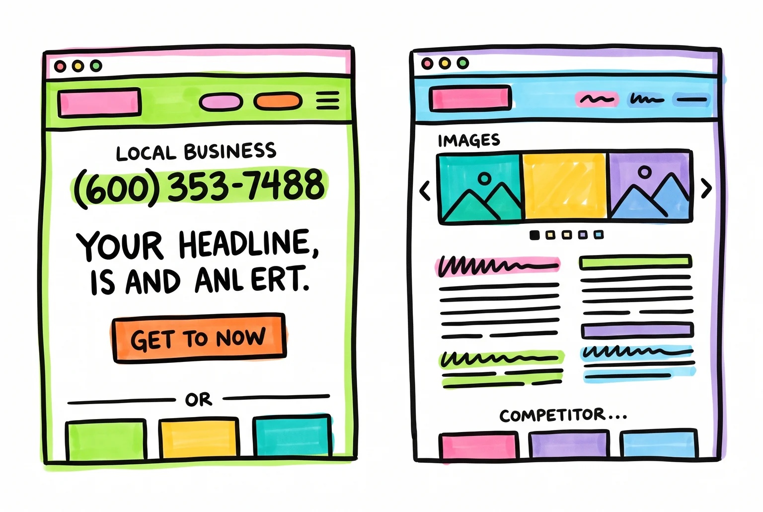 Website success is a numbers game, not a beauty contest