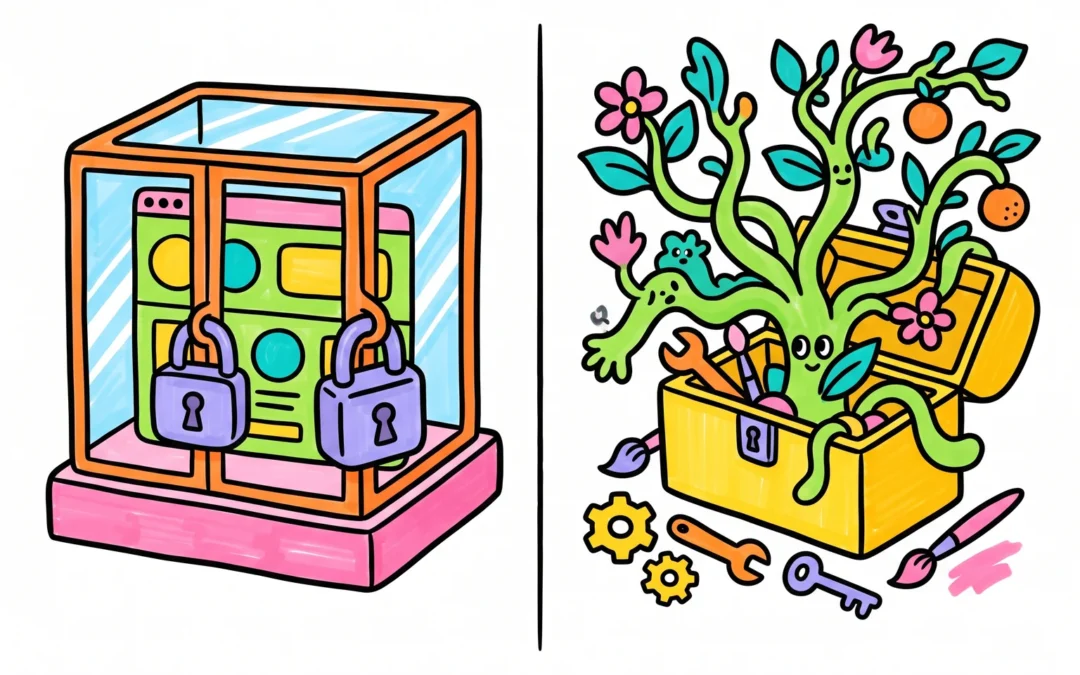 WordPress vs Wix, Squarespace, Shopify and Webflow: The Ownership Case