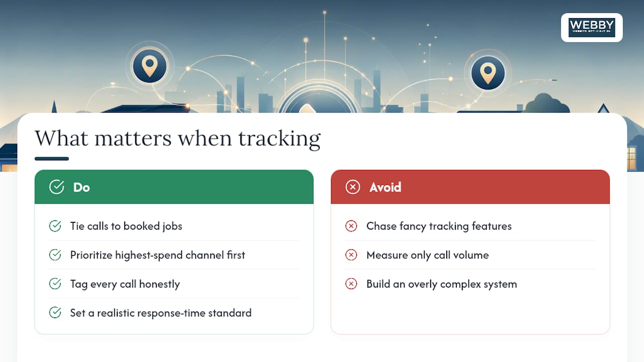 What Actually Matters When You Track Calls — overview diagram