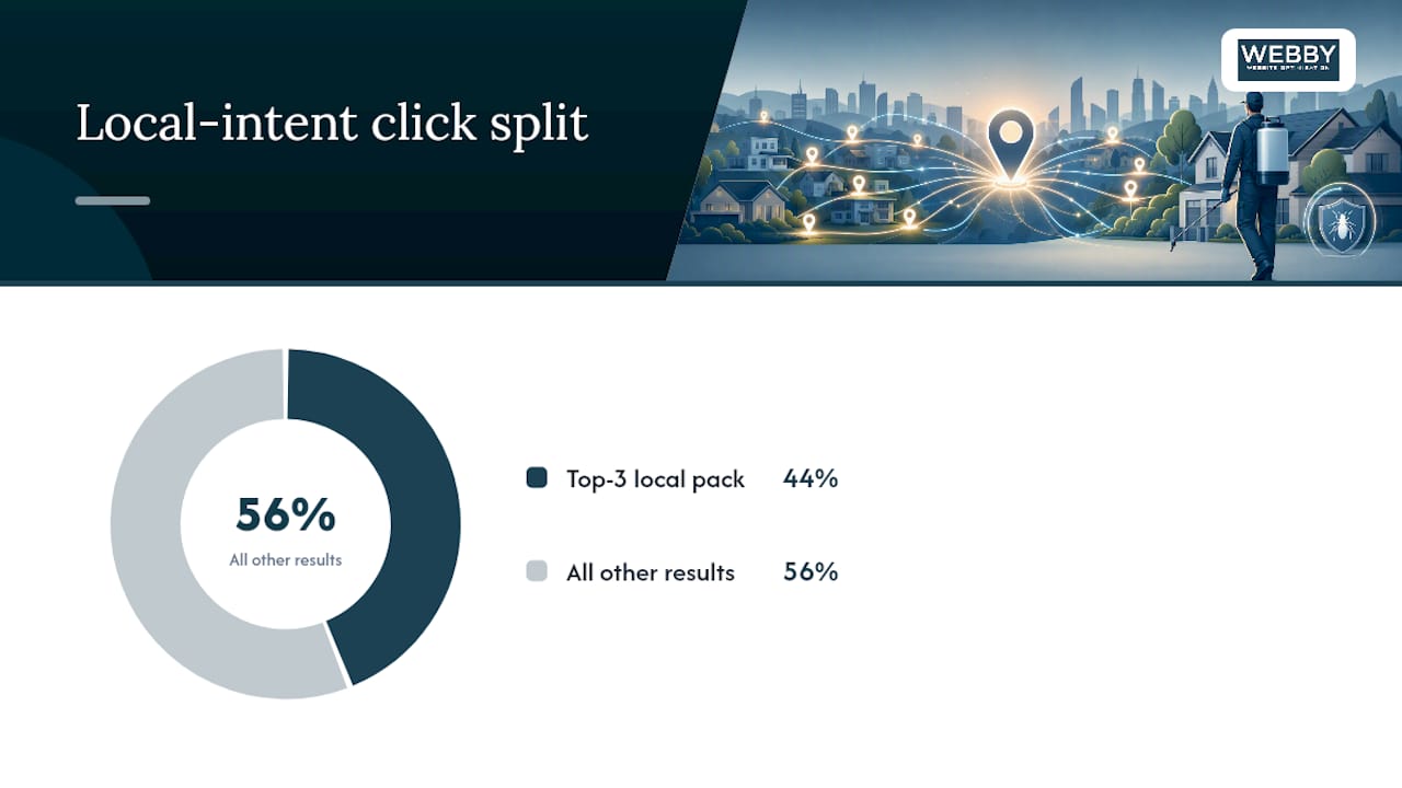 Why Pest Control SEO Depends on the Local Map Pack — overview diagram