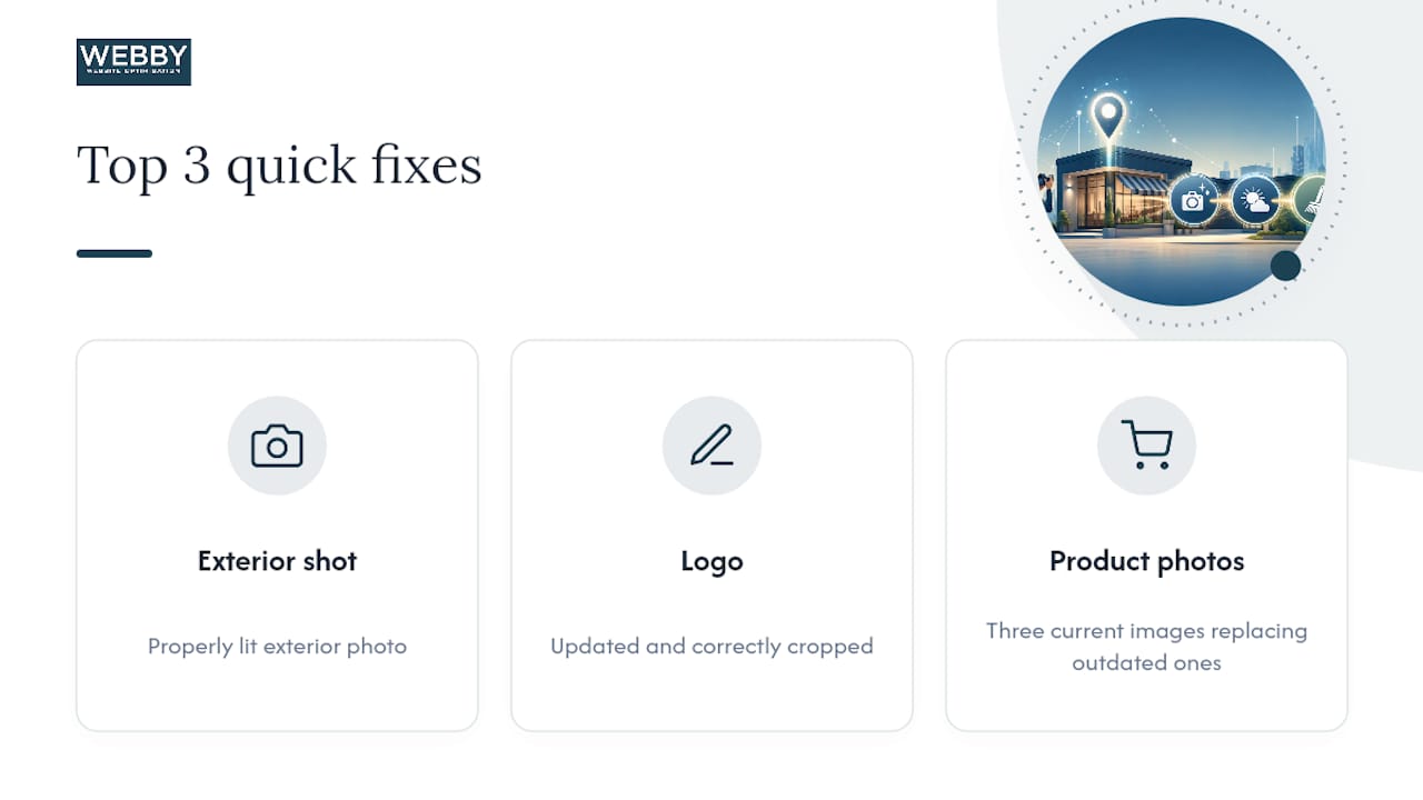 Three priority Google Business photo fixes