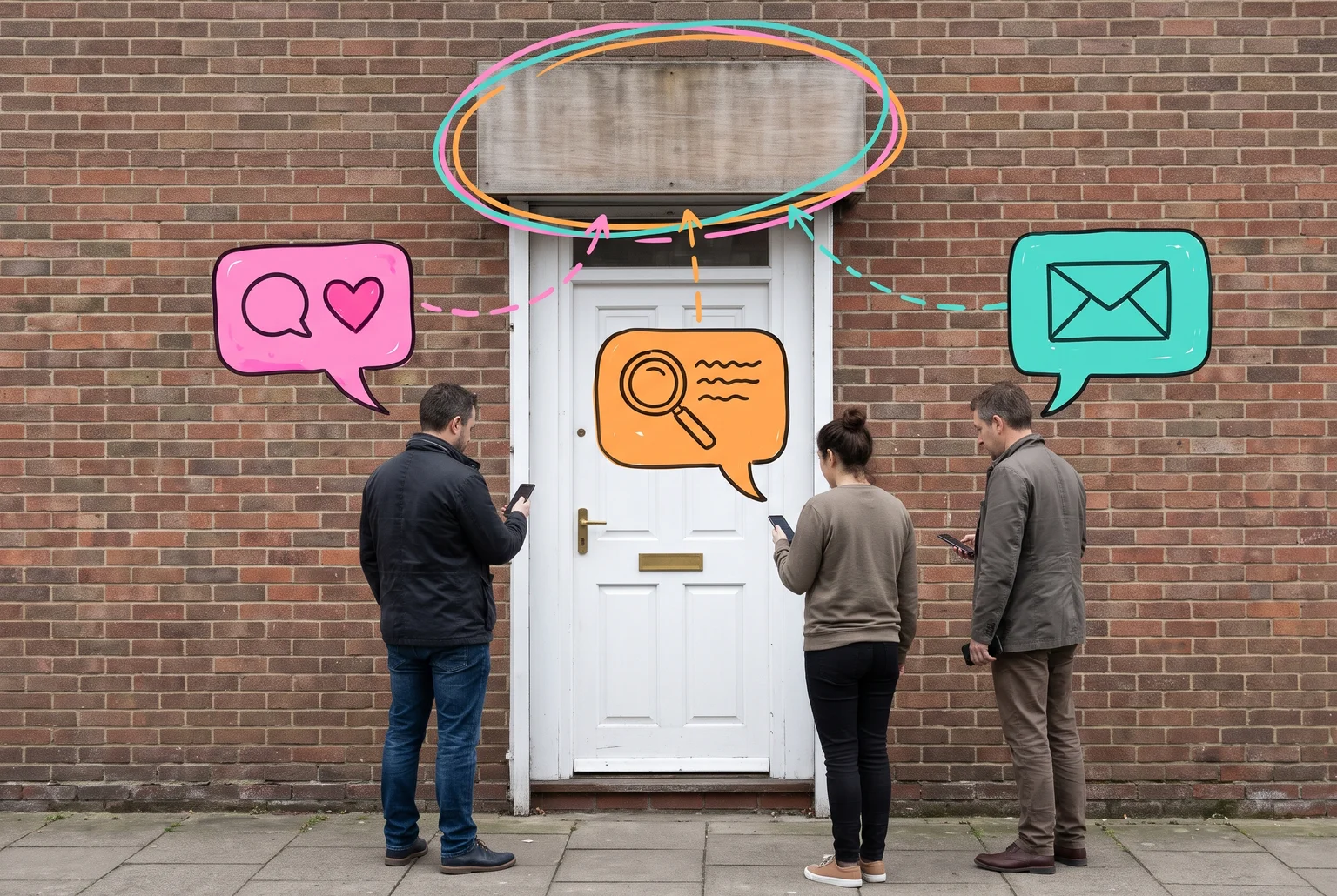 Three visitors arrive with three different expectations, and your page greets them all the same way.